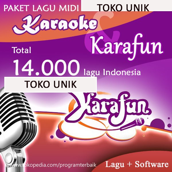 Aplikasi Software Karaoke MIDI karafun = BONUS LAGU RIBUAN SIAP PAKAI