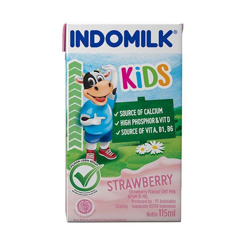 

Indomilk Kids Strawberry 115ml