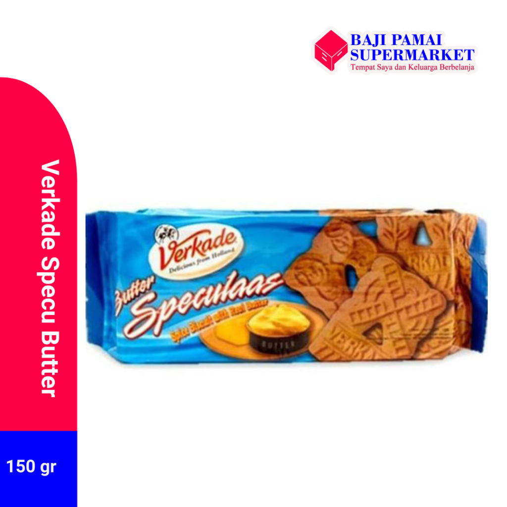 

Verkade Butter Speculaas Biscuit with Real Butter 150gr