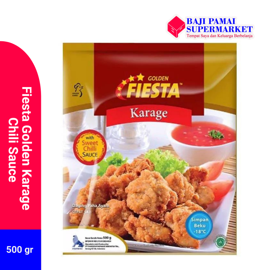

Fiesta Golden Karage Chili Sauce 500 gr