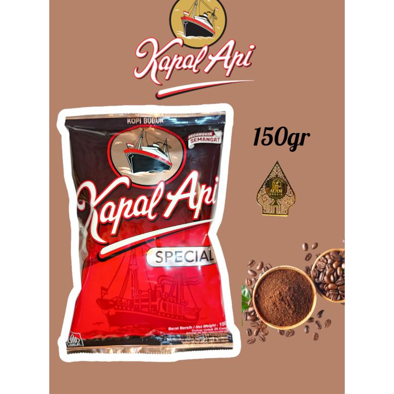 

Kapal Api Special 150gr Kopi Bubuk