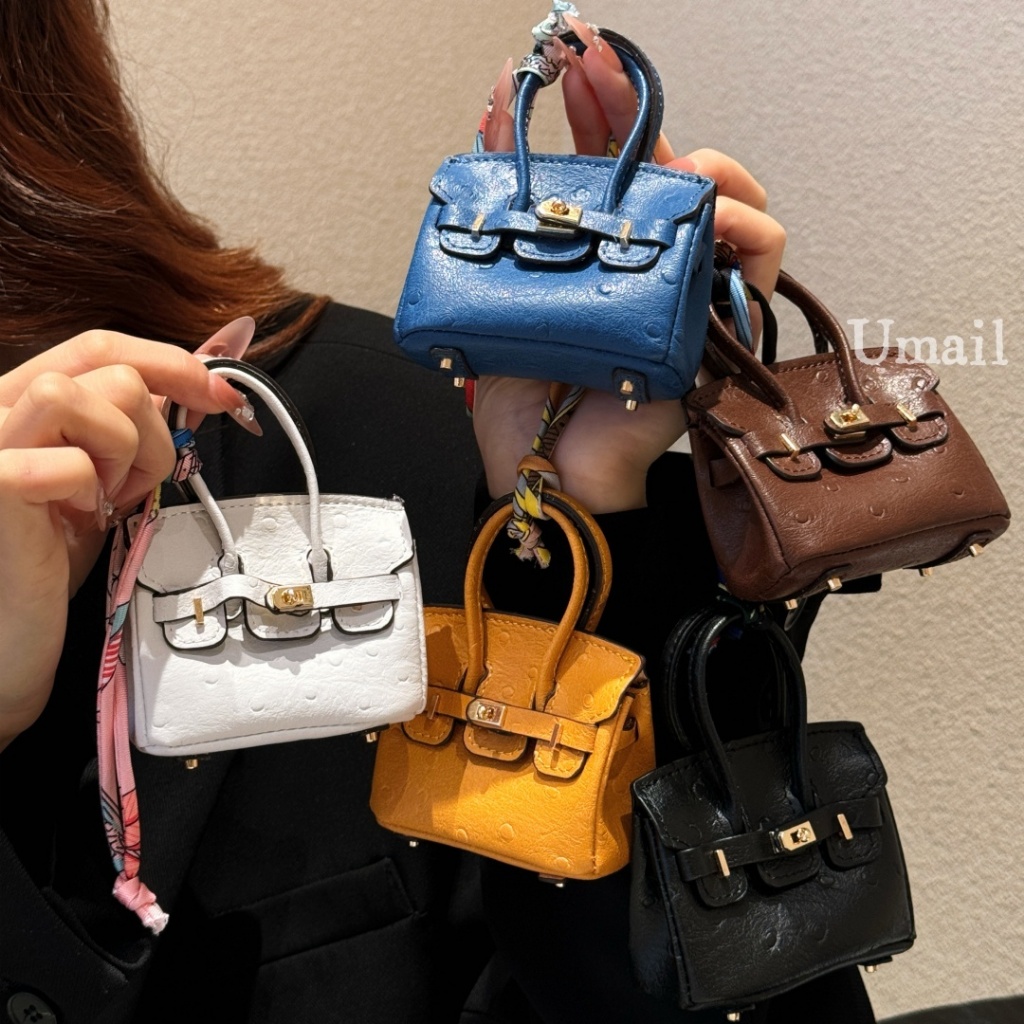 Universal Earphone Bag High end Leather Silk Scarf Hand Rope Suitable for Apple AirPods Pro2 Protect