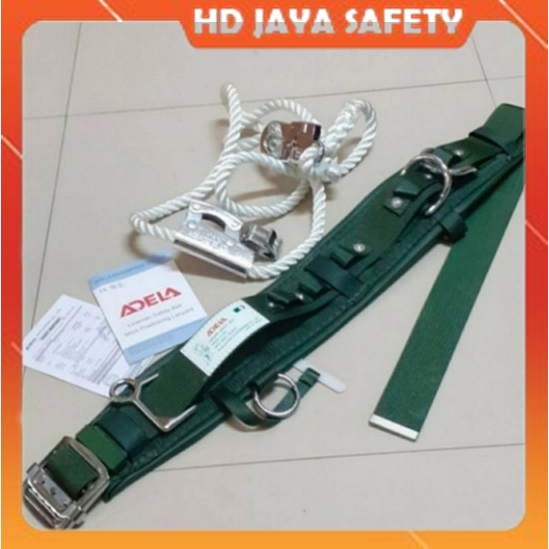 Sabuk Pengaman Safety Belt Kerja PLN - Safety Belt Pinggang Adela H227 Berkualitas
