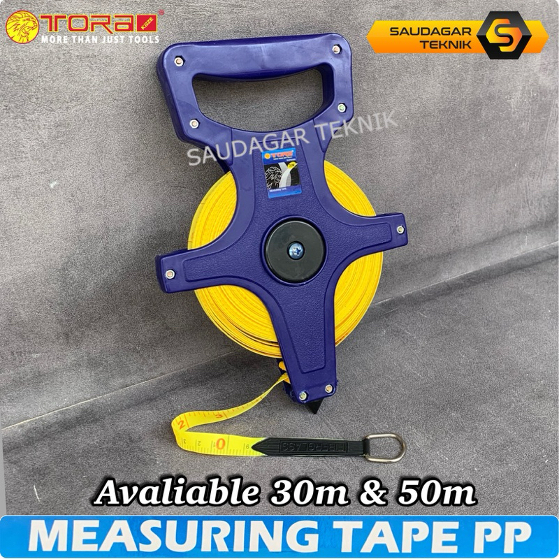 Meteran Tancap 30 Meter 50 Meter Meteran Tanah Meteran Roll 30M 50M
