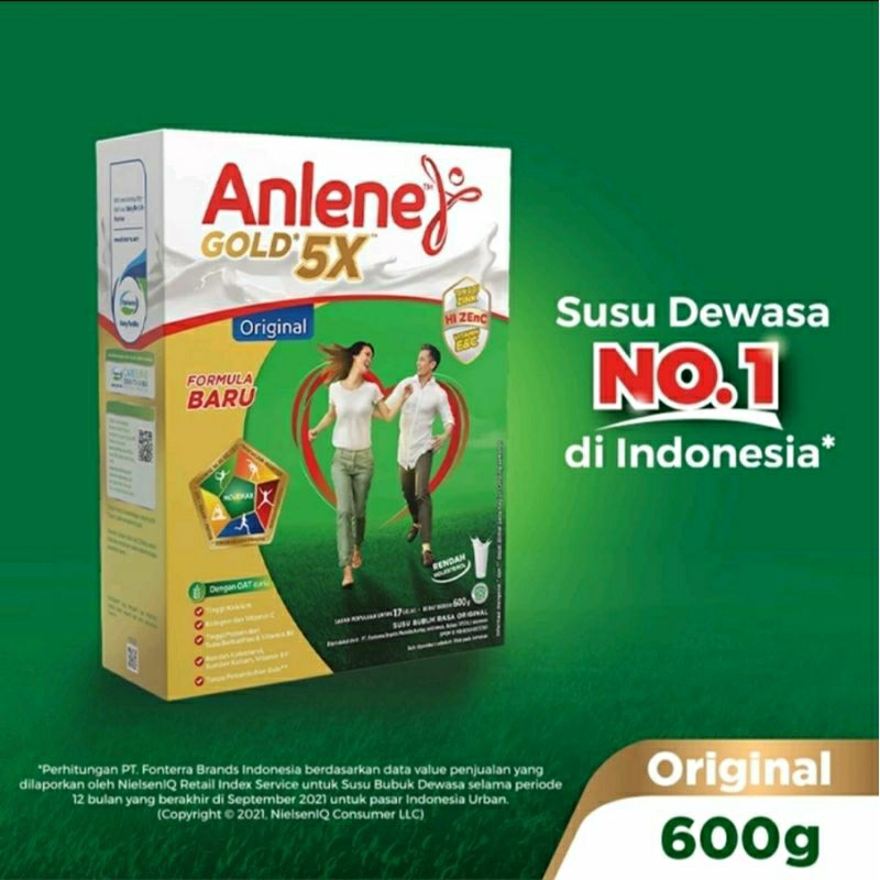 

Anlene Gold Original 5X 600gr