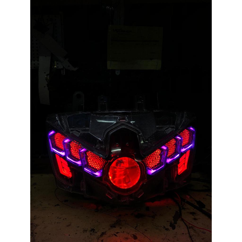 Biled New Nmax Turbo proji Biled Hexaframe rgb Nmax turbo
