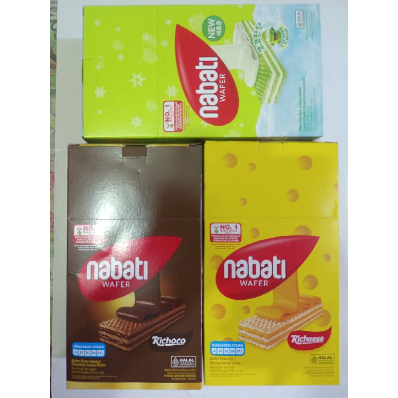 

Nabati Wafer 20 Bungkus @ 6g