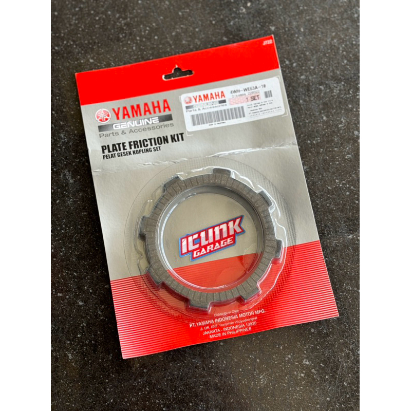 kampas kopling plat kopling f1zr f1z force 1 alfa fizr asli yamaha original 4WH