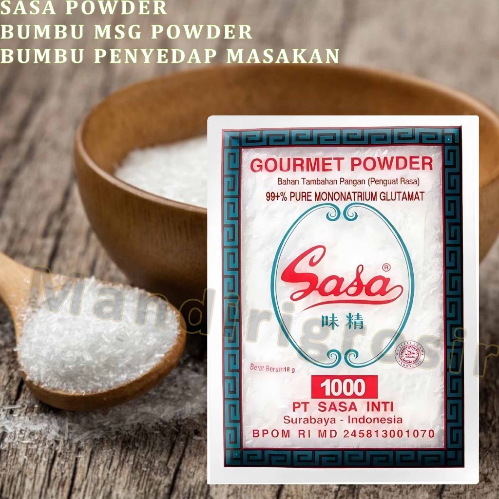 

Bumbu Penyedap Masakan * Sasa Powder * Bumbu MSG Powder * 14gr