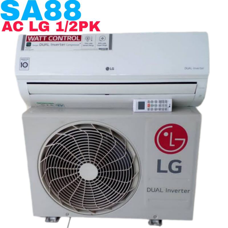 AC LG 1/2PK INVERTER T05EV5 FREE PASANG