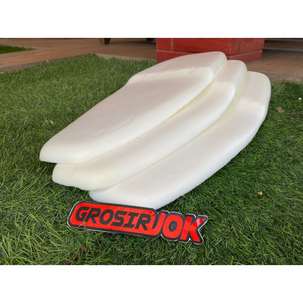 Busa Putih / Sepon Ambalan Untuk Jok Motor / Busa Lembaran Jok Motor / Sepon Lembaran Jok Motor