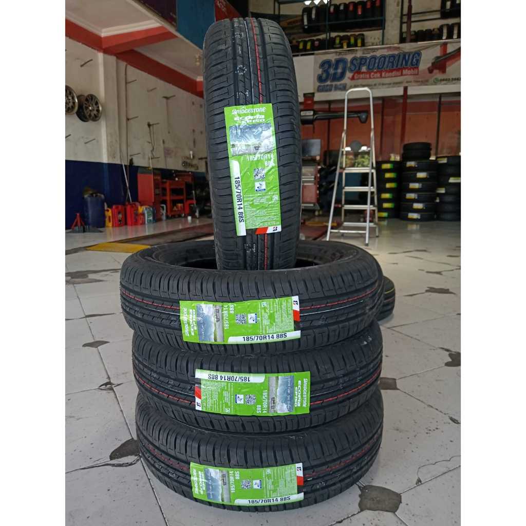 Ban Mobil Bridgestone 175/65/14 82T Ecopia 150 EP150 175 65 14 175/65 R14 Calya, Sigra Agya Ayla