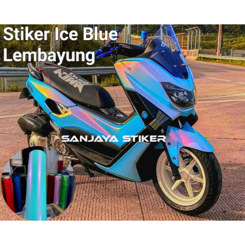 Stiker Skotlet Ice Blue Lembayung Sticker Biru Muda Lembayung Kualitas Premium