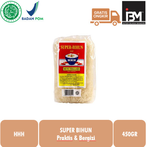 

Super Bihun Cap HHH 450gr HALAL