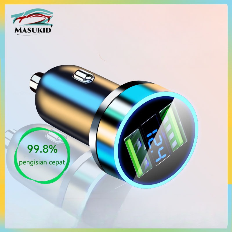 Charger Motor Nmax Charger Car Adapte Car Charger Colokan Charger Mobil 2 Ports