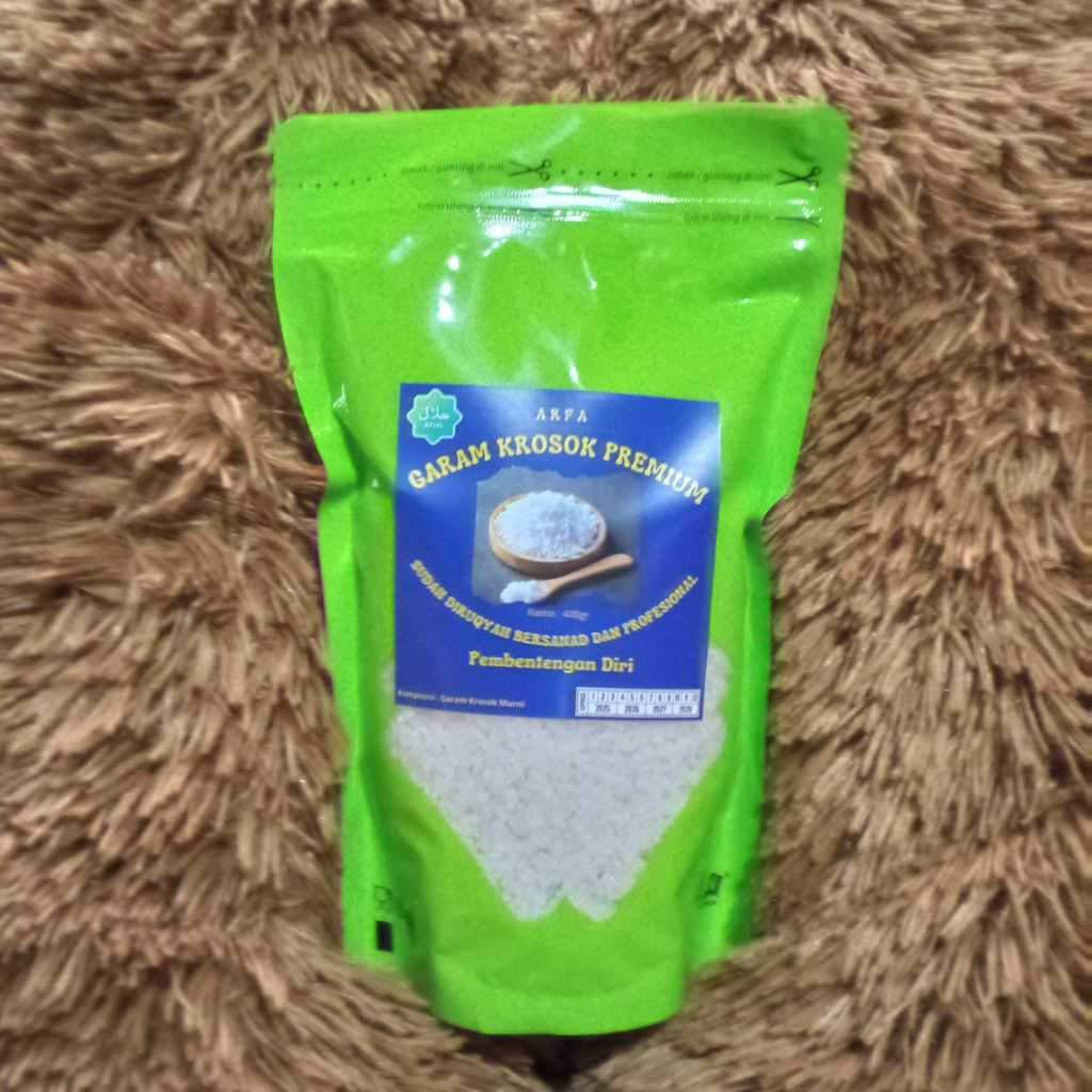 

GARAM KROSOK / GARAM KRISTAL / GARAM KASAR UNTUK PEMBENTENGAN DIRI DAN TEMPAT USAHA