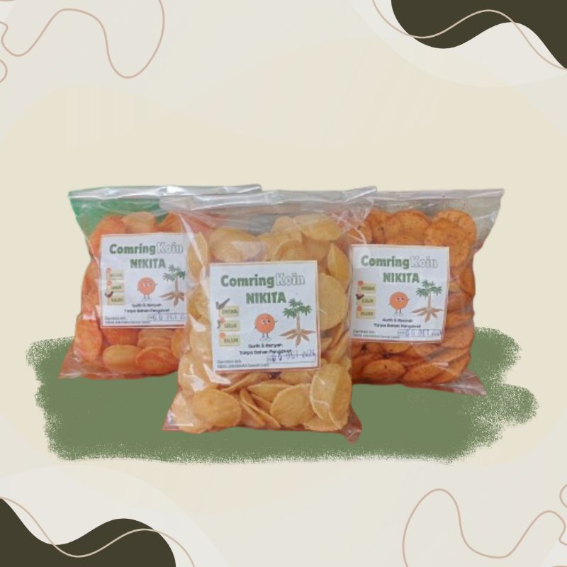 

Nikita Comring Koin kerupuk Combro kering 250gram