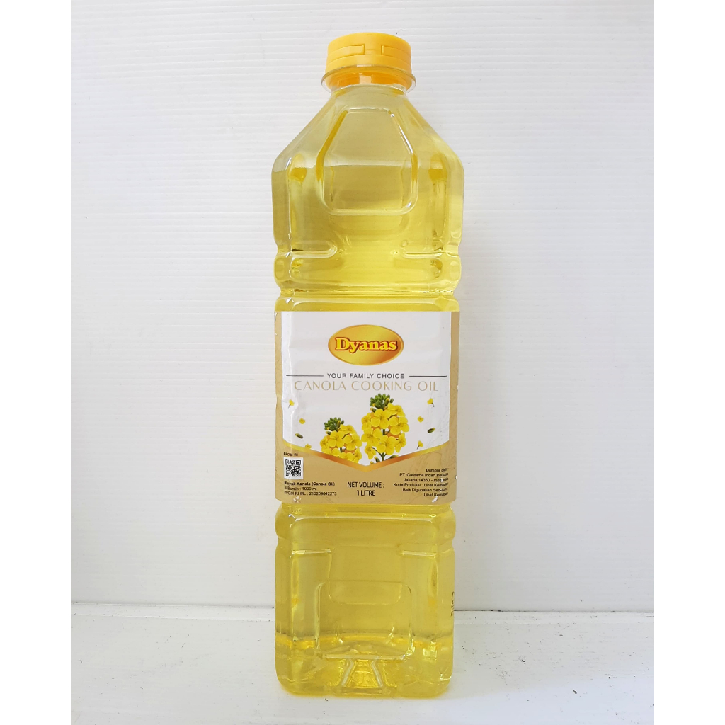 

DYNAS CANOLA OIL 1000ml - Minyak Canola 1Liter