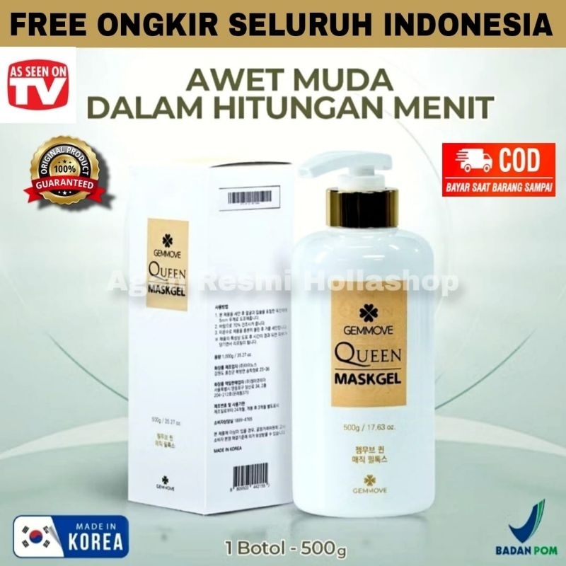 Queen Mask Peel Tox - Magic Peel Tox 1 Botol Kulit Kencang Tanpa Botox & Bebas Kerut dari KOREA