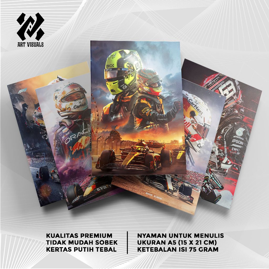 

Buku Tulis Custom Tema Sport Formula E Terlengkap Termurah Model Bebas Pilih Foto / Buku Tulis Sekolah / Buku Catatan