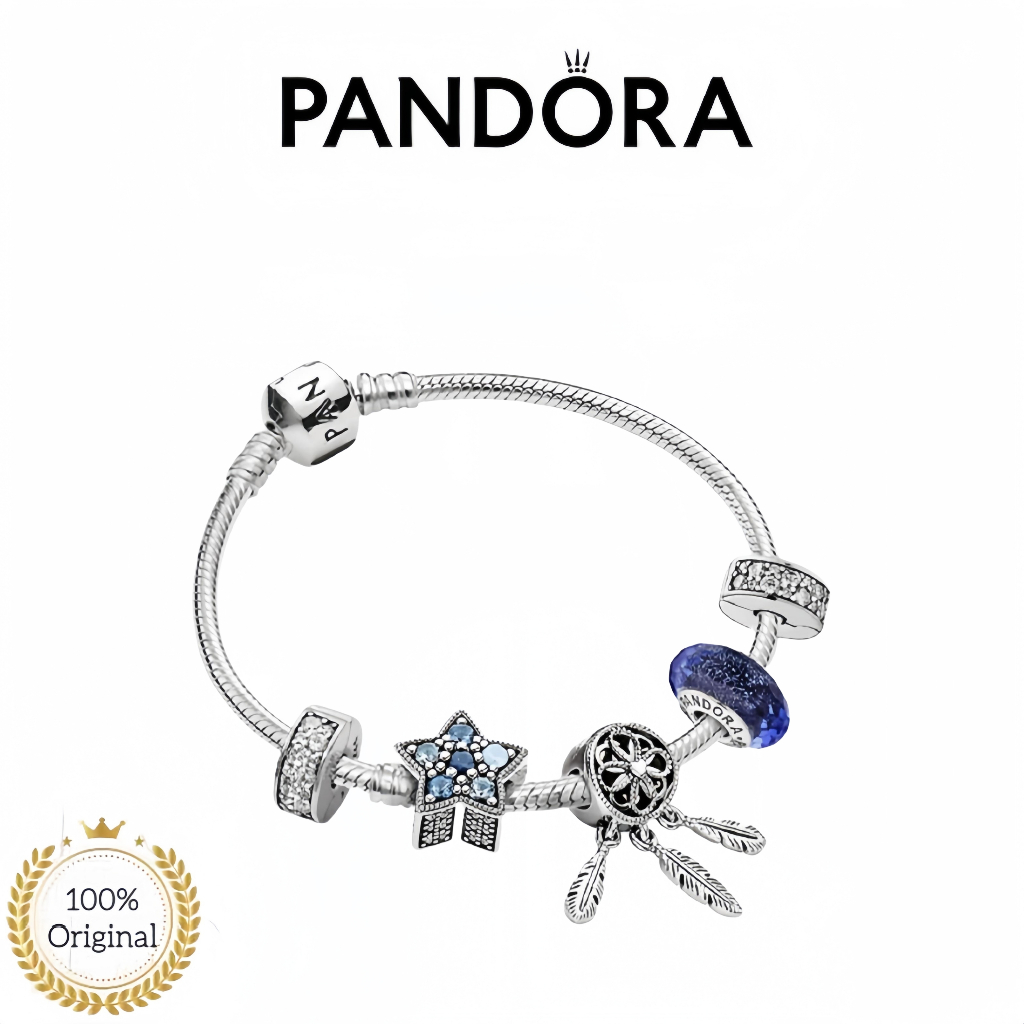 [gelang pandora asli 100%] pandora original/Gelang Pandora/strap tali jam pandora/Gelang Pandora Dre