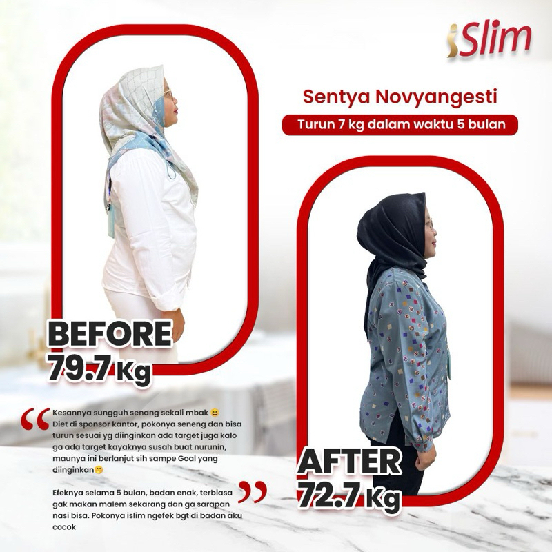 

ISLIM SUSU PENGGANTI MAKAN/SUSU DIET SEHAT/ MEAL REPLACEMENT