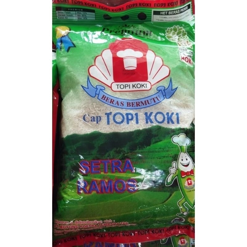 

Beras Cap Topi Koki Setra Ramos 5kg