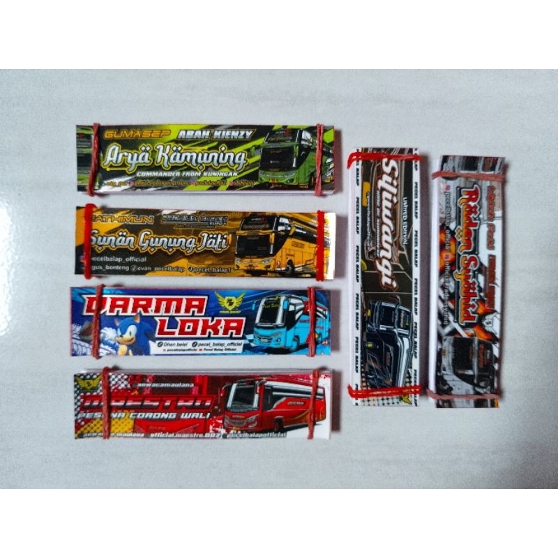 

Stiker bus Siliwangi jb5 pecel balap