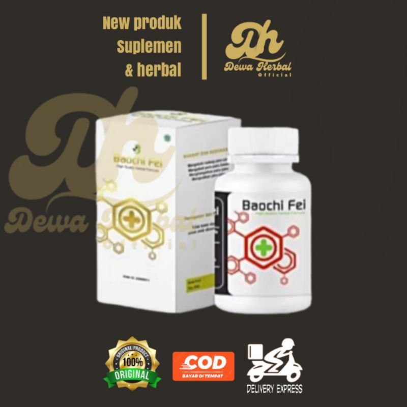 BAOCHI FEI KAPSUL HERBAL OBAT PARU ORIGINAL BAOCHI FEI