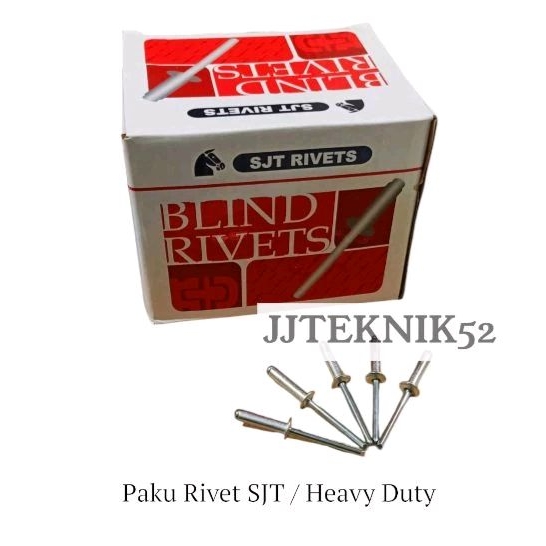 PAKU RIVET SJT UKURAN 640 ( 4.8 MM x 11 MM) / PAKU TEMBAK SJT