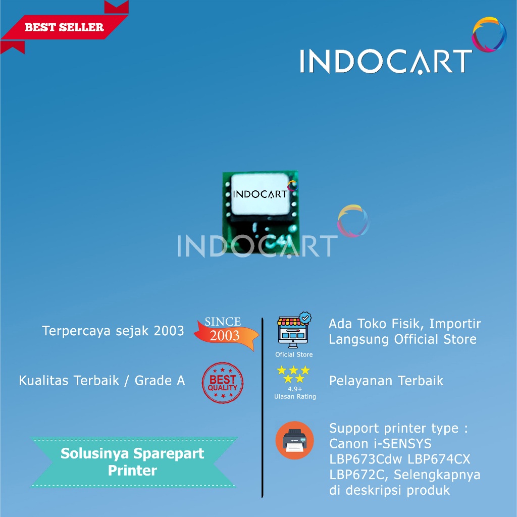 Chip Toner CRG-069 CRG069 Canon i-SENSYS LBP673Cdw 674CX 672C MF751cdw 752 753 754 755