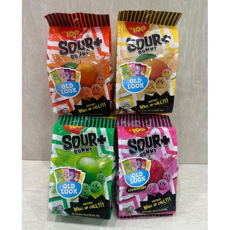 

sour gummy permen asam
