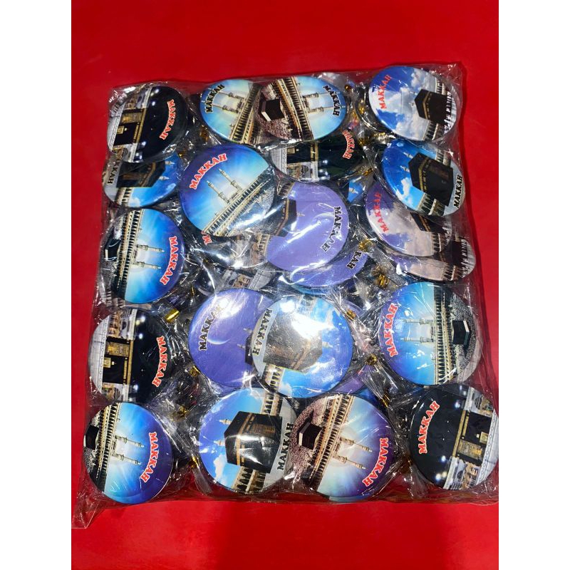 Gantungan Kunci Ka'bah Bulat