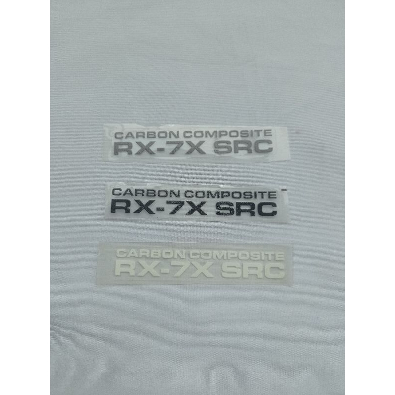 Stiker Helm Logo Arai RX7X SRC Carbon