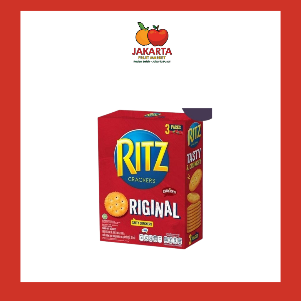 

KRAFT RITZ CRACKERS ORIGINAL SALTY CRACKERS 300 GR / BISKUIT KRAKER ASIN