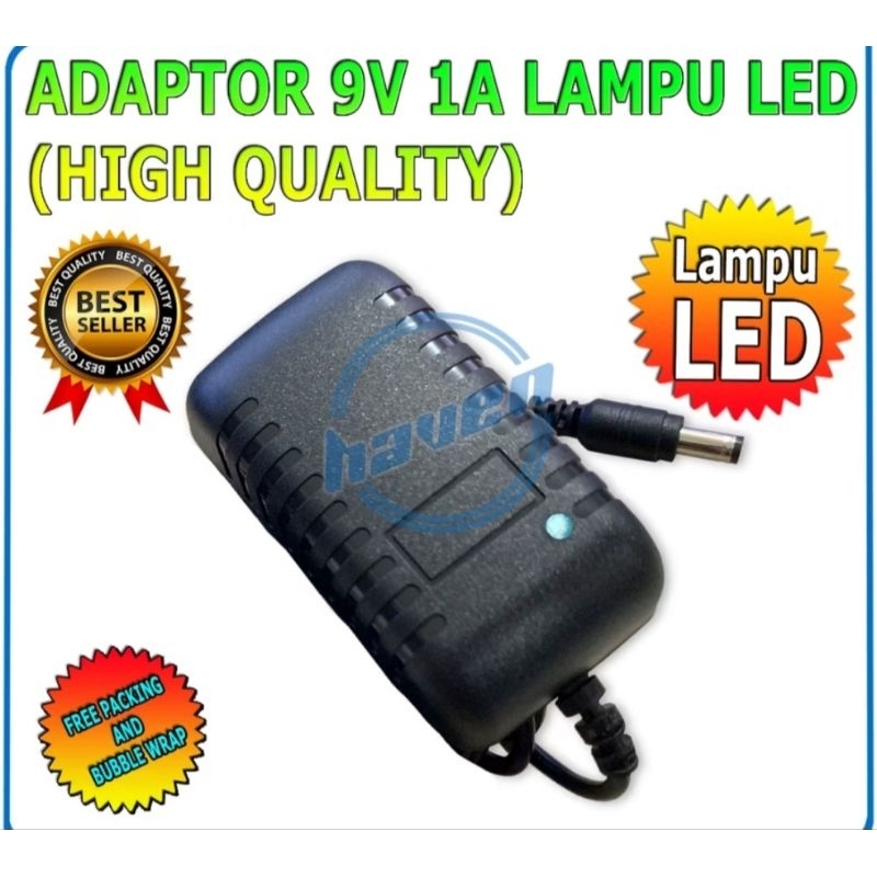 Adaptor 9v 1a Power Supply 9v 1A Adapter