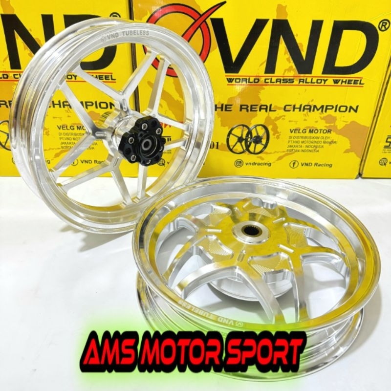 Velg VND Racing V Speed V1 215x12 & 250x12 Ring 12 Grand Filano/ Freego Pnp Original VND