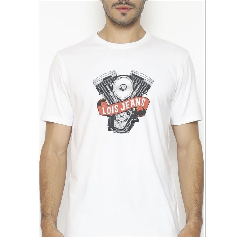 Tshirt Oblong New Arrival 100% Original merek Lois Jeans