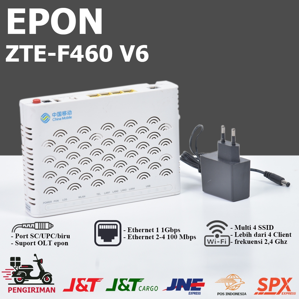 F460 V6 ZTE Epon Modem router