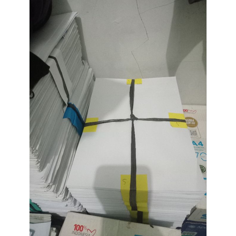 

kertas hvs bekas satu sisi kosong ukuran Quarto