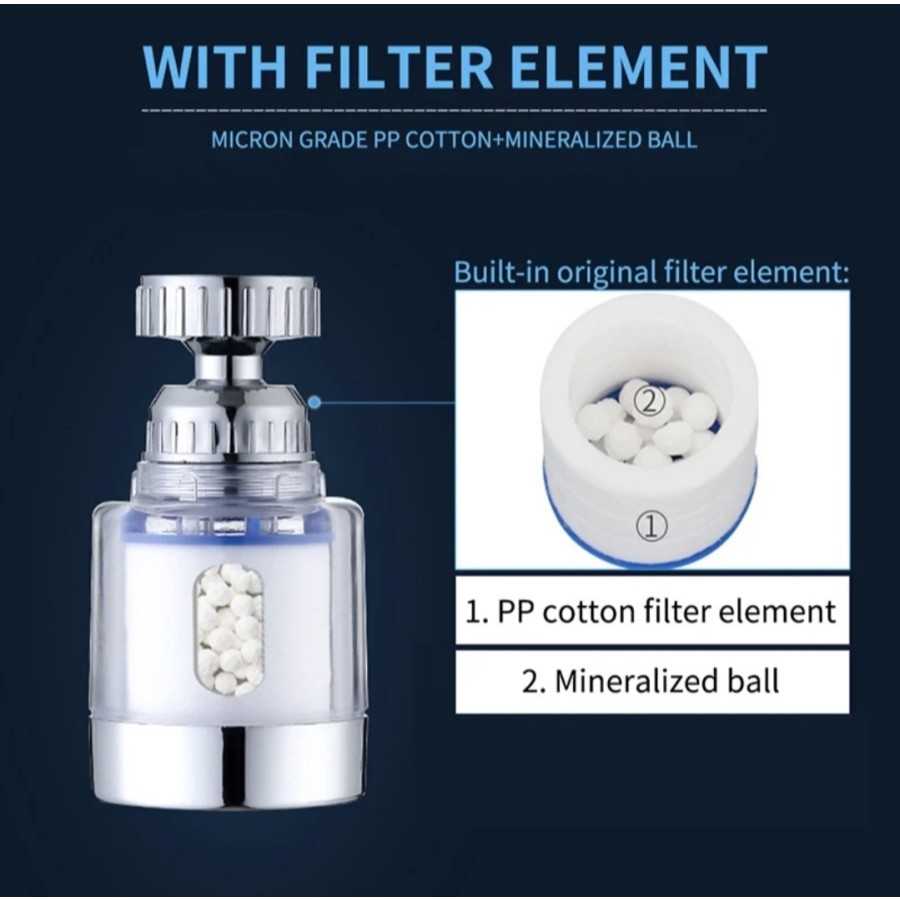 refill filter kran air wastafel dapur new RF333