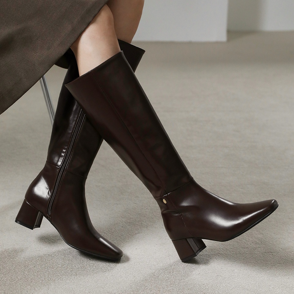 [PRE ORDER] Sappun Boots - Elif Square Long Boots