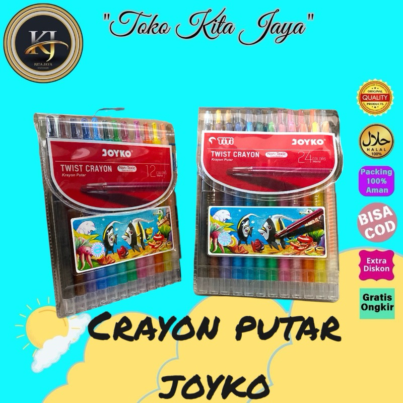 Crayon putar joyko