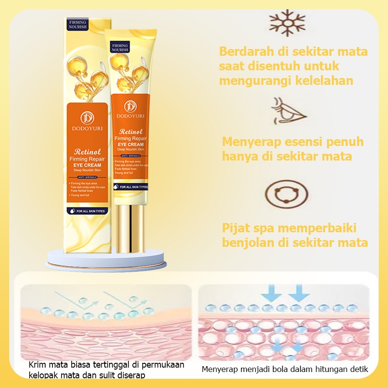 Eye cream mata panda menghilangkan mata panda penghilang kantung mata 20g penghilang mata panda