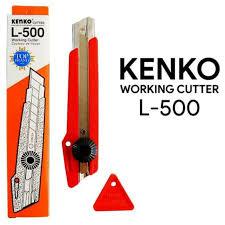 

[1 Pcs] Pisau Cutter Kenko L-500 / Alat Potong Pemotong / Handy Cutter Kenko L-500