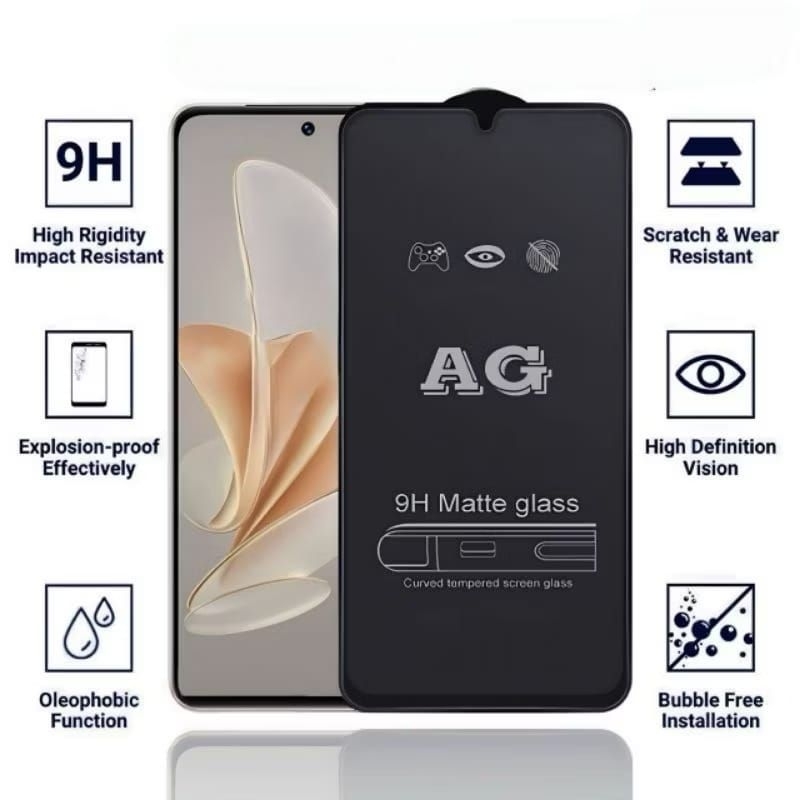 Joss-Matte Glass 9H Oppo Reno 12 12F 5G 12 5G 12 Pro 5G 12 Pro 11F 5G 10X Super Zoom Tempered Glass 