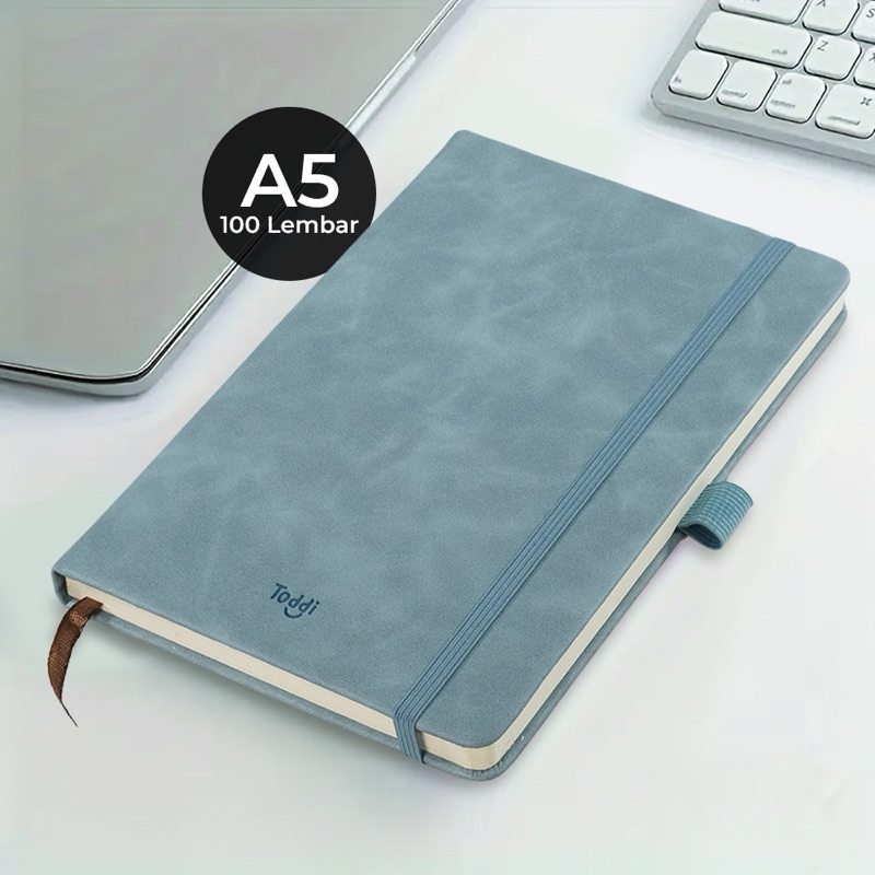 

Toddi Buku Jurnal Hardcover Notebook Diary 200 Halaman Grid A5 21x14.7cm Buku Tulis Catatan Kecil 100 Lembar 7ROTOJLB Sampul Bahan Kulit Beludru 68gsm Penutup Karet