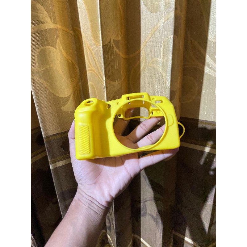 silicone kamera eos rp kuning