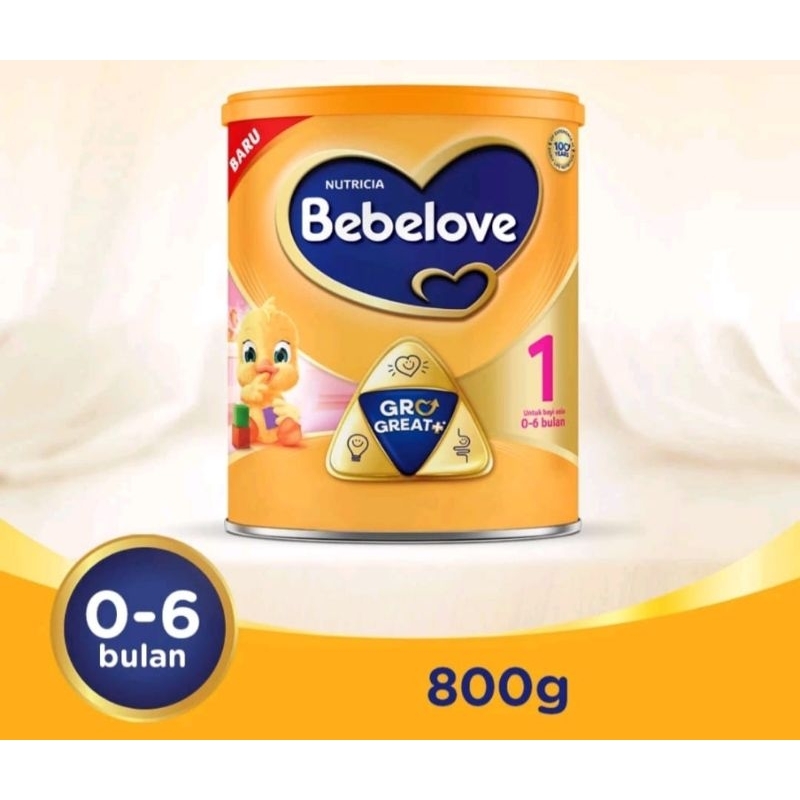 Bebelove 1 0 - 6 Bulan / Bebelove 2 6 - 12 Bulan 800 gram