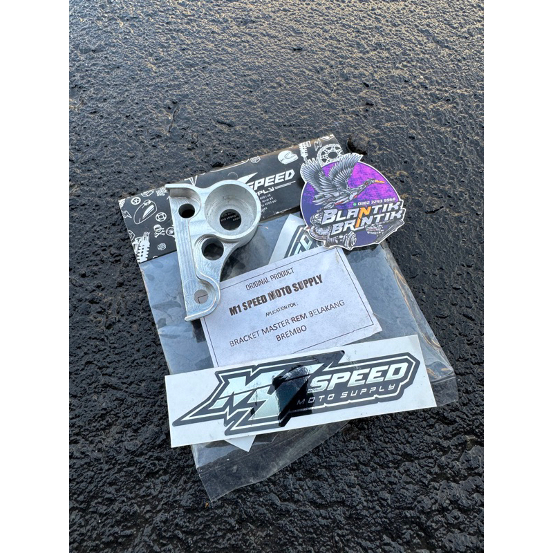 breket master rem brembo belakang pnp rangka cb gl100 glpro dll Breket master rem brembo cnc M1speed